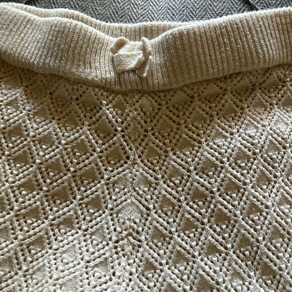 Janie and Jack Crochet Scalloped Trim Top and Shorts Size 16 - Picture 7 of 17